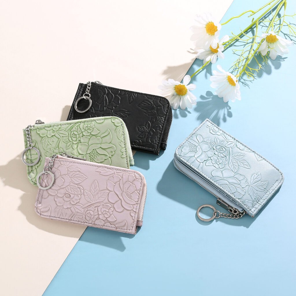 Zippered Large-Capacity Womens Coin Purse