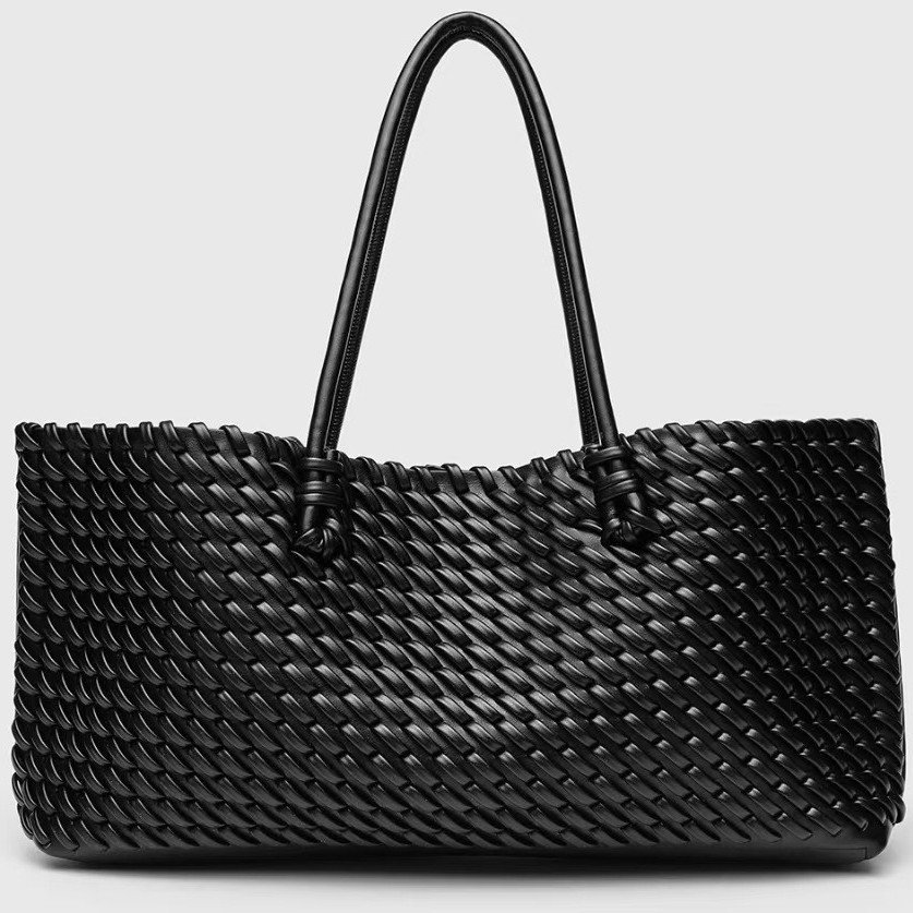 Niche Handmade Woven Bag And Vegetable Basket - Image 4