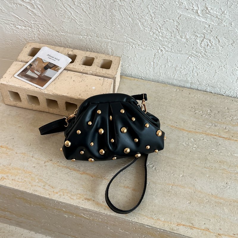 Retro Casual New-style Studded Crossbody Bag - Image 4