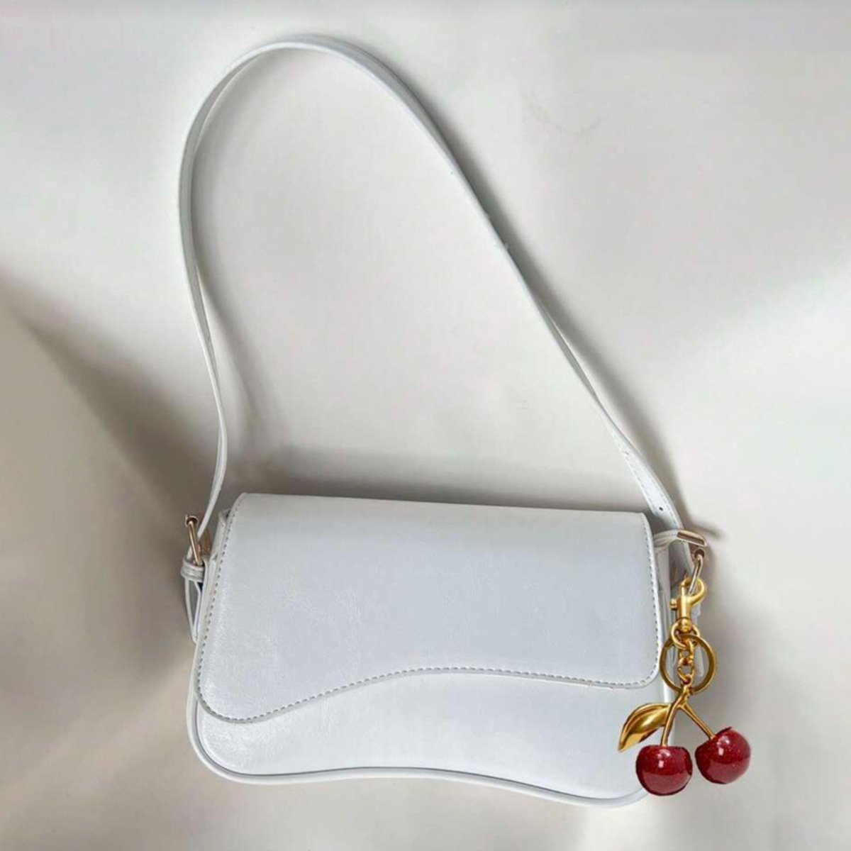 Cherry Charm Commuter Underarm Bag - Image 4