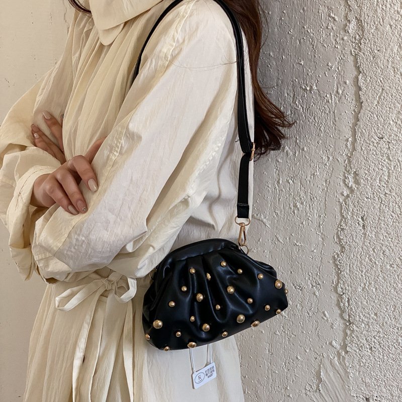Retro Casual New-style Studded Crossbody Bag - Image 9
