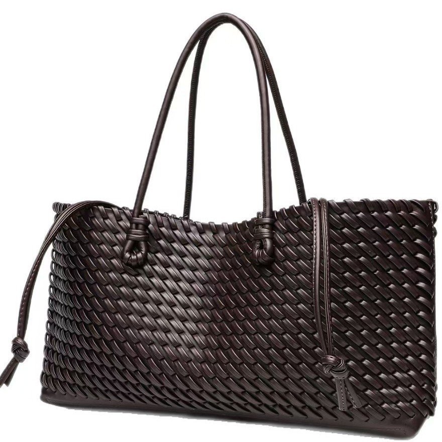 Niche Handmade Woven Bag And Vegetable Basket - Image 3