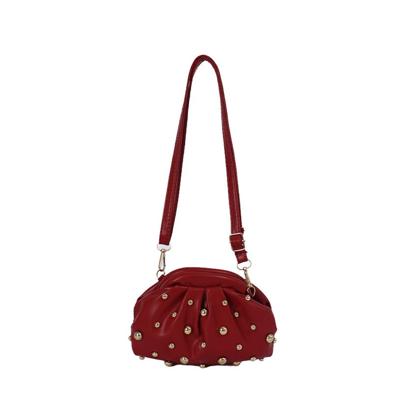 Retro Casual New-style Studded Crossbody Bag - Image 8