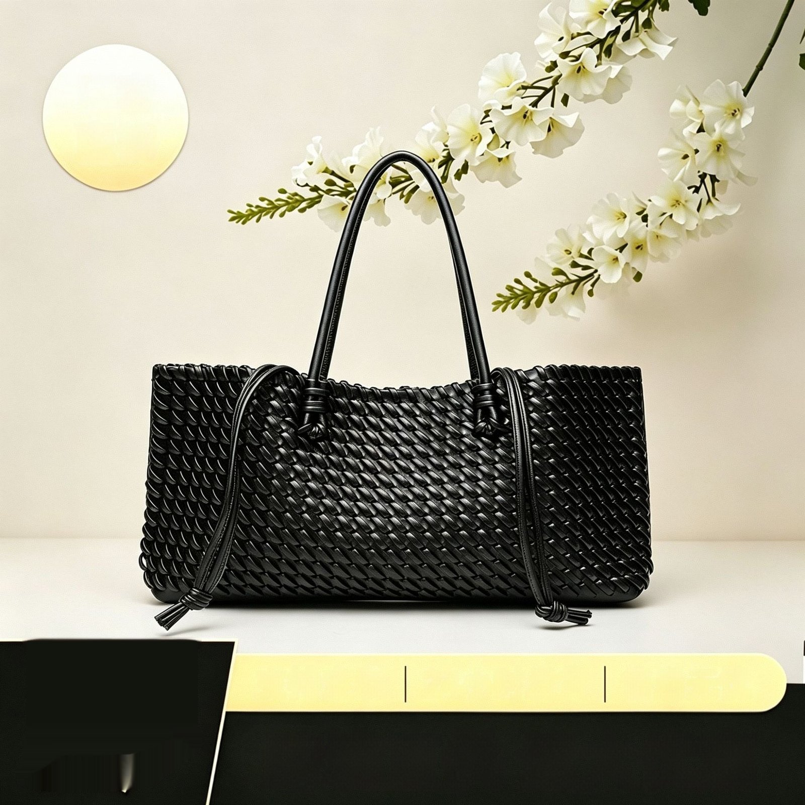 Niche Handmade Woven Bag And Vegetable Basket - Image 7